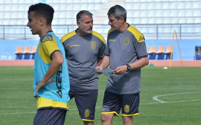 Primer entrenamiento de la UD Las Palmas