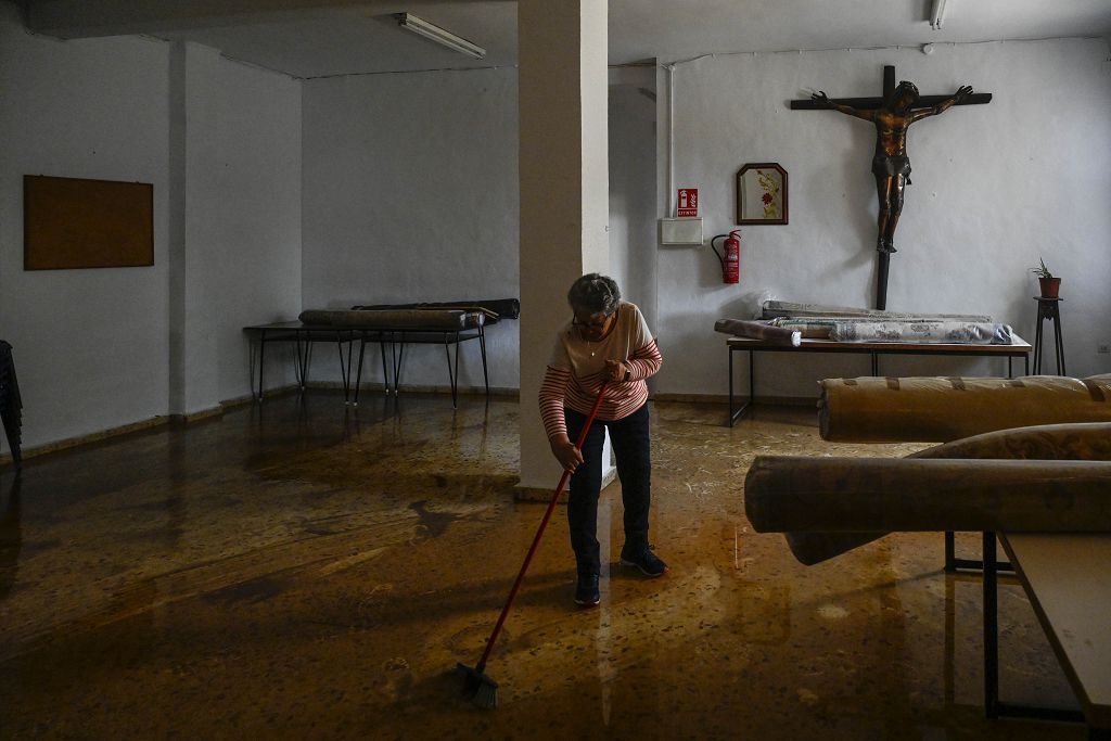 Las imágenes de la DANA a su paso por Cartagena