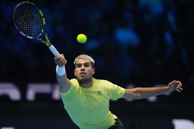 ATP Finals | Carlos Alcaraz - Felix Auger-Aliassime, en imágenes
