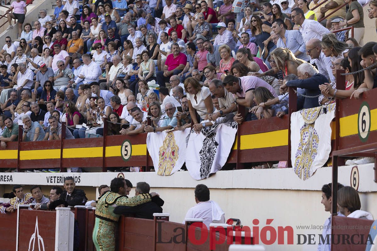 Corrida de toros en Abarán (El Fandi, Emilio de Justo, El Payo)