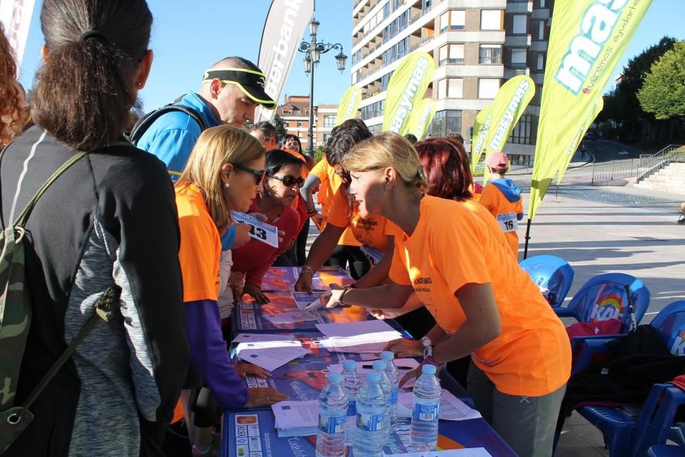 Marcha al Naranco por la salud hepática.