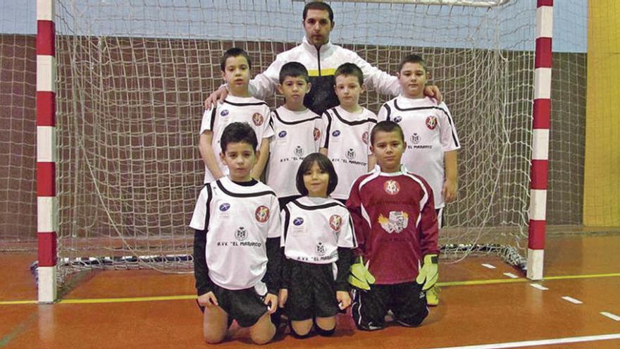 Equipo benjamín del club avilesino.