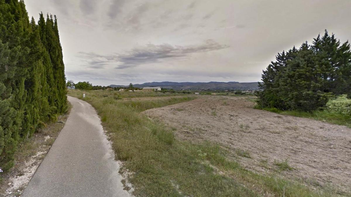 Imagen en Google Maps del Camí de l'Alquería de Sant Francesc.