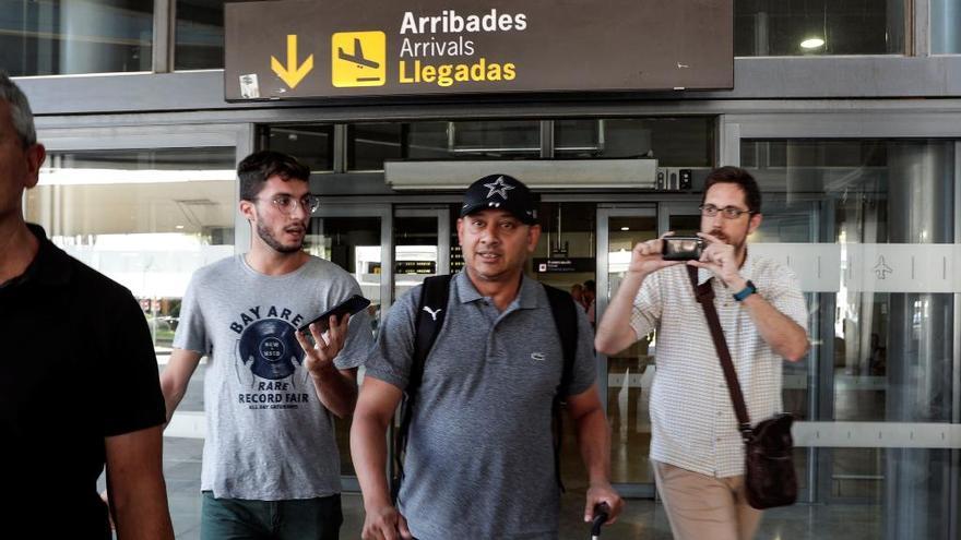 Murthy, esta semana a su llegada de Singapur.