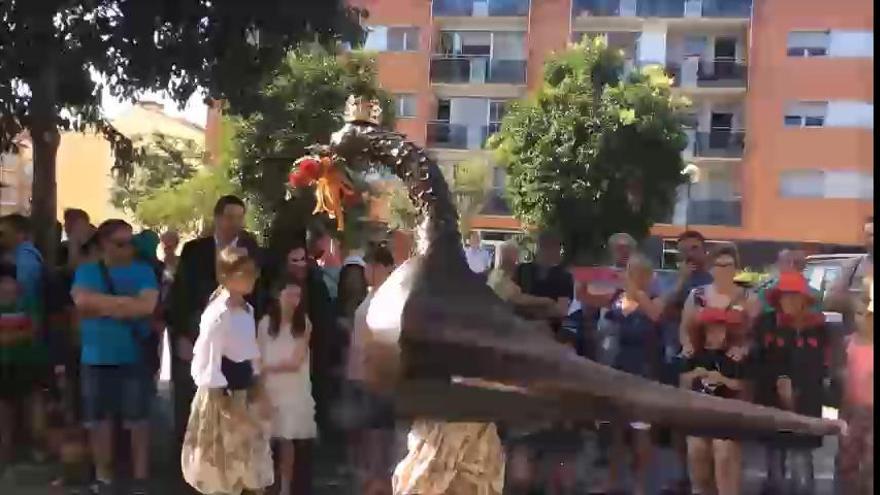 Patum infantil a la carretera de Sant Fruitós