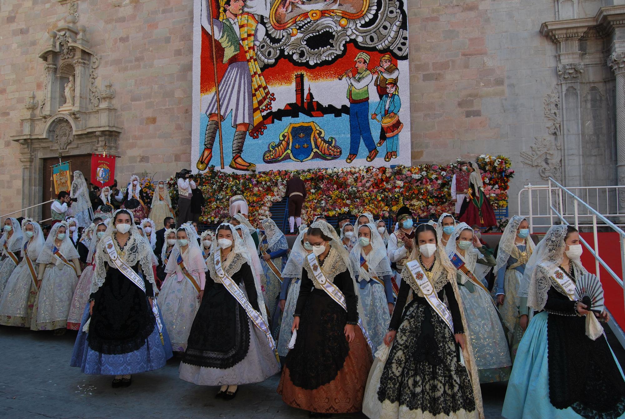 Ofrenda a la patrona de Burriana