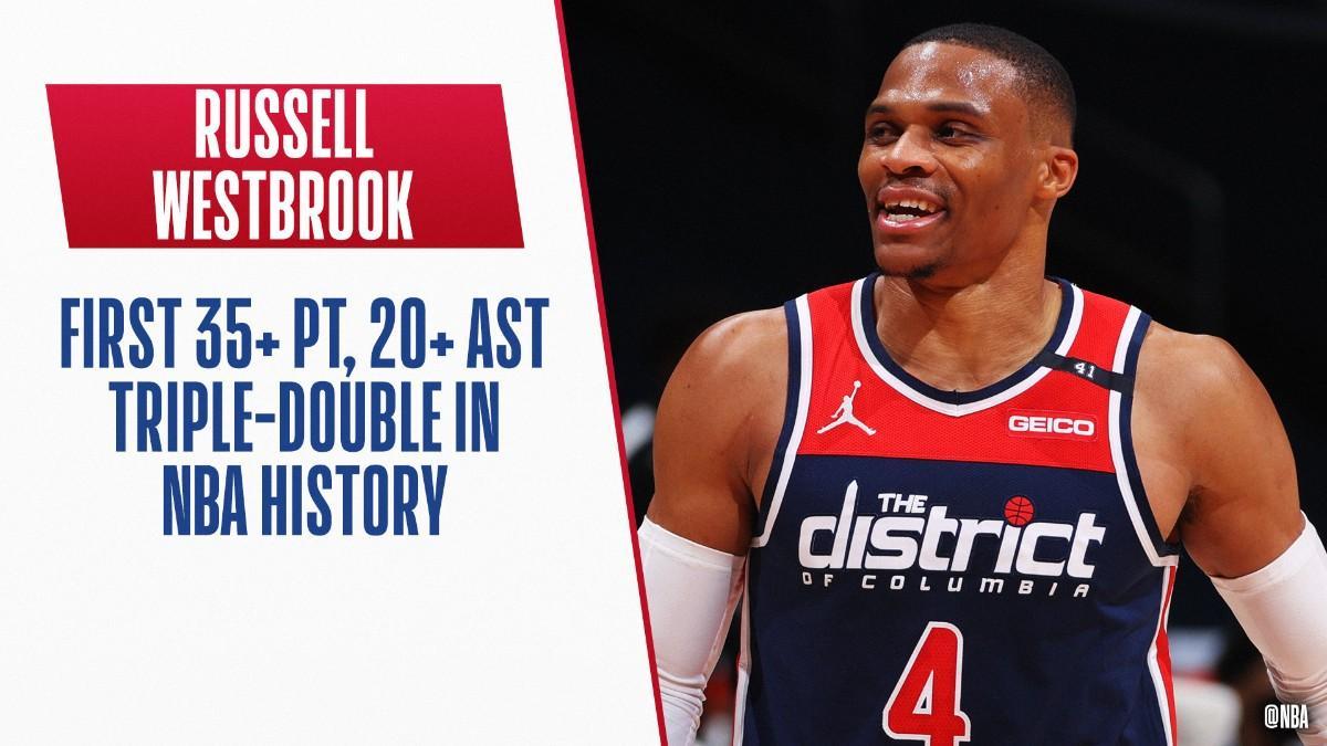 El histórico triple-doble de Westbrook en la NBA