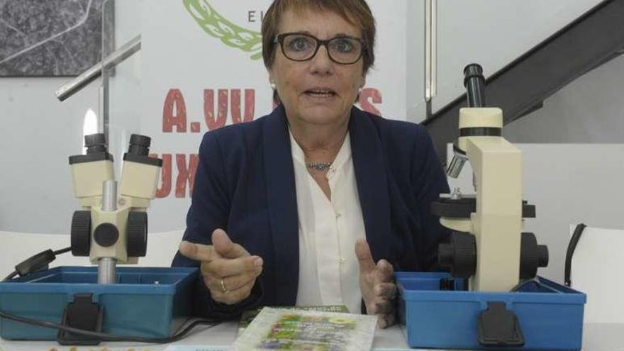 La portavoz del colectivo, Cristina García-Echave Puente.