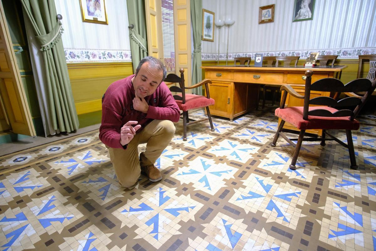 Así son los curiosos suelos de mosaicos de cerámica Nolla de Villena Así son los curiosos suelos de mosaicos de cerámica Nolla de Villena