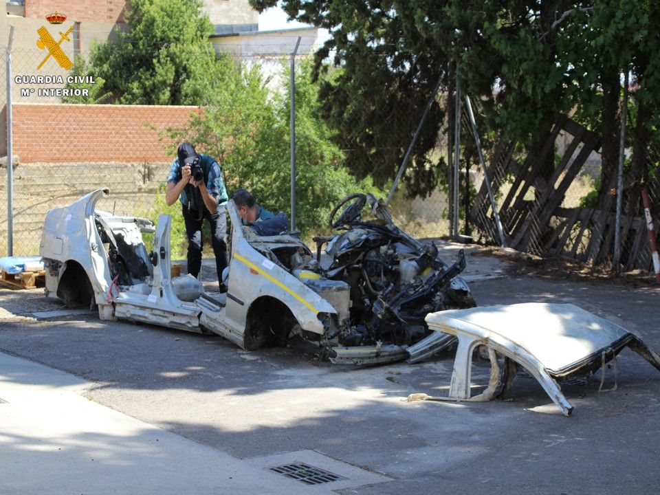 La Guardia Civil confirma que el coche encontrado en Alagón es el implicado en el atropello del concejal de Luceni