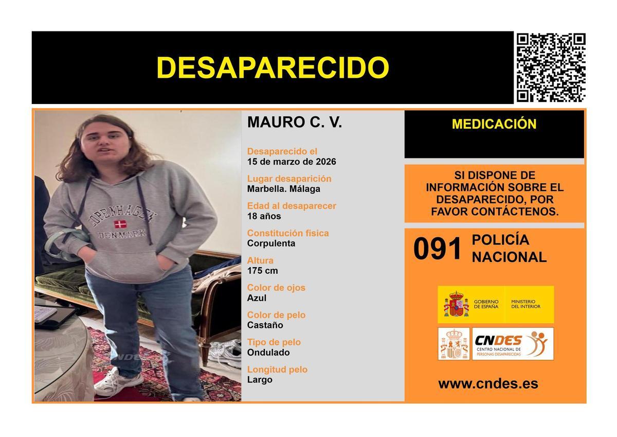 Alerta difundida por el CNDES.