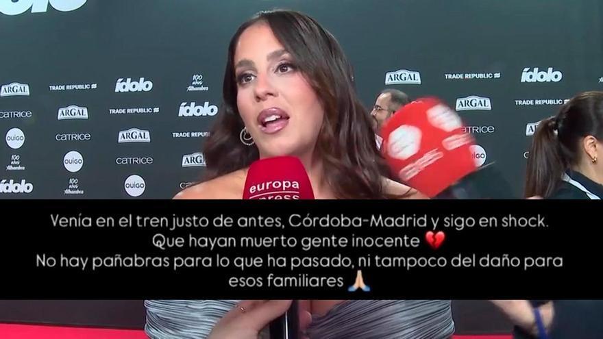 Influencers reaccionan con tristeza al trágico accidente ferroviario de Adamuz (Córdoba)