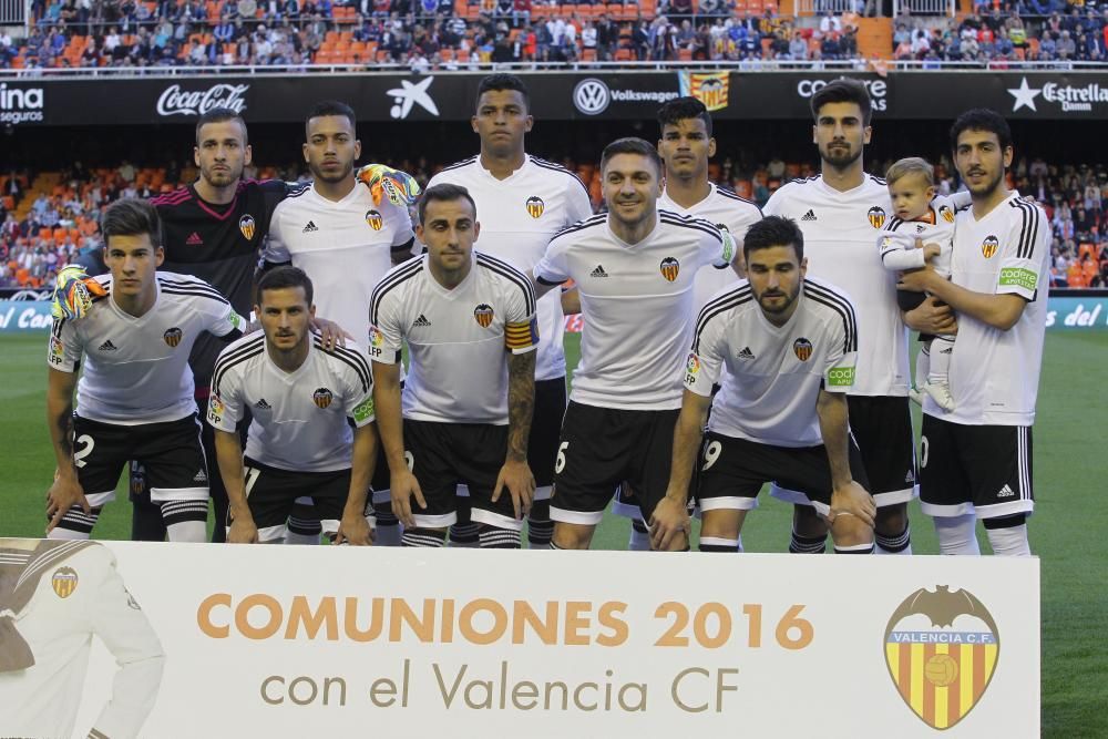 Las notas del Valencia de la temporada 2015-2016