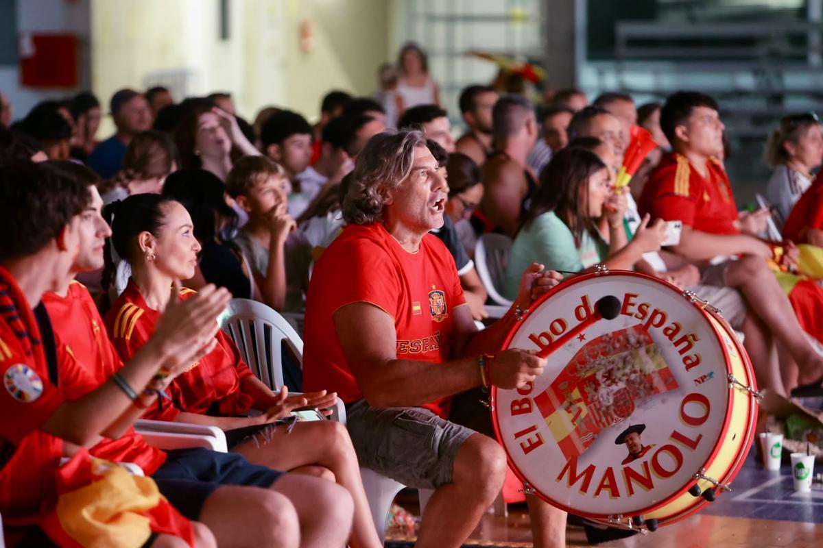 Así se vive el partido de España contra Bélgica en el Centro de Tecnificación de Alicante