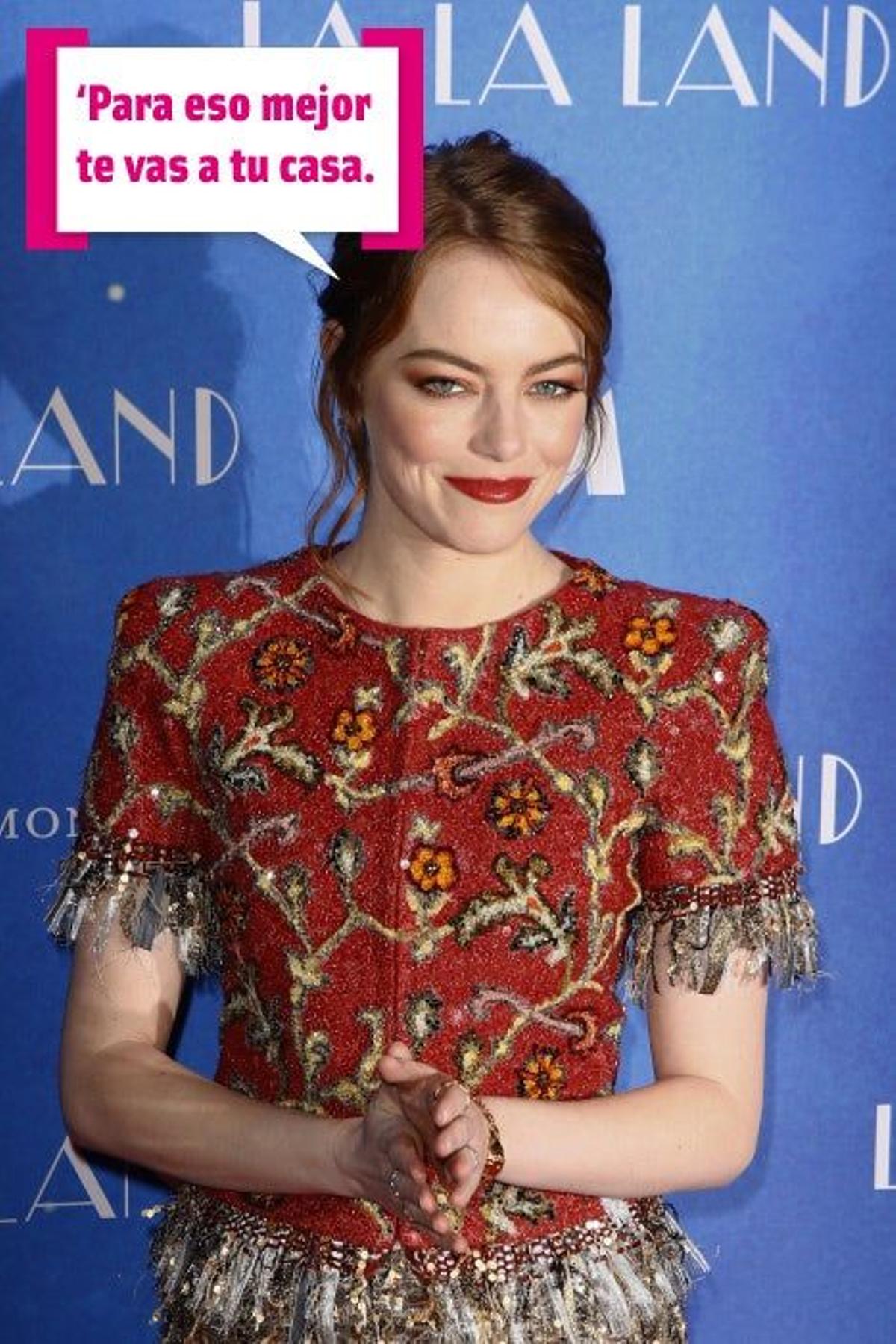 Emma Stone estreno La La Land
