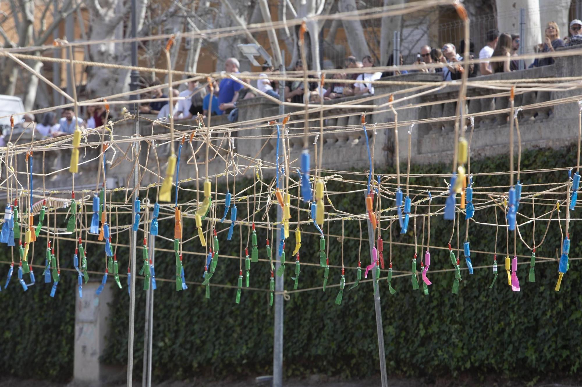 La mascletà de Xàtiva de hoy, 17 de marzo de 2024, en imágenes