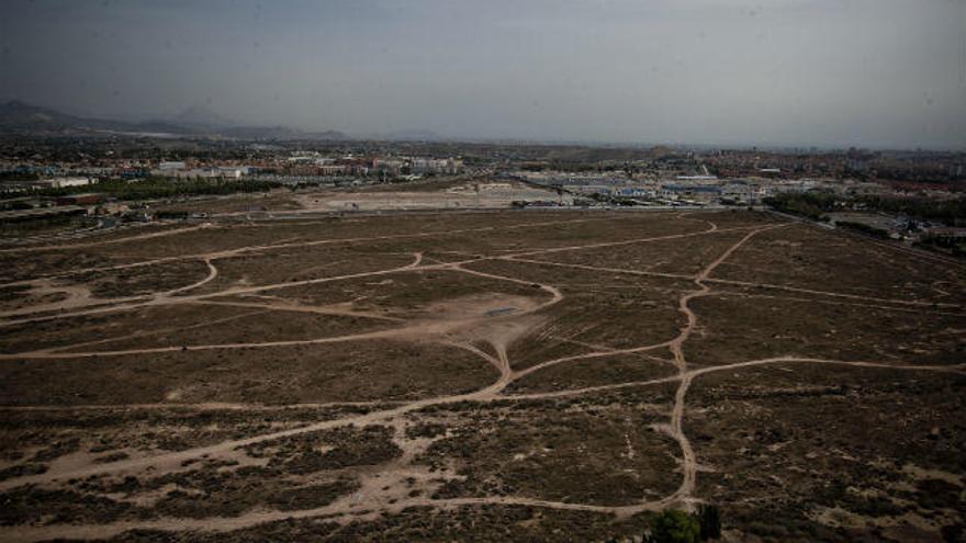 La zona de Rabasa en la que iría ubicada la multinacional sueca