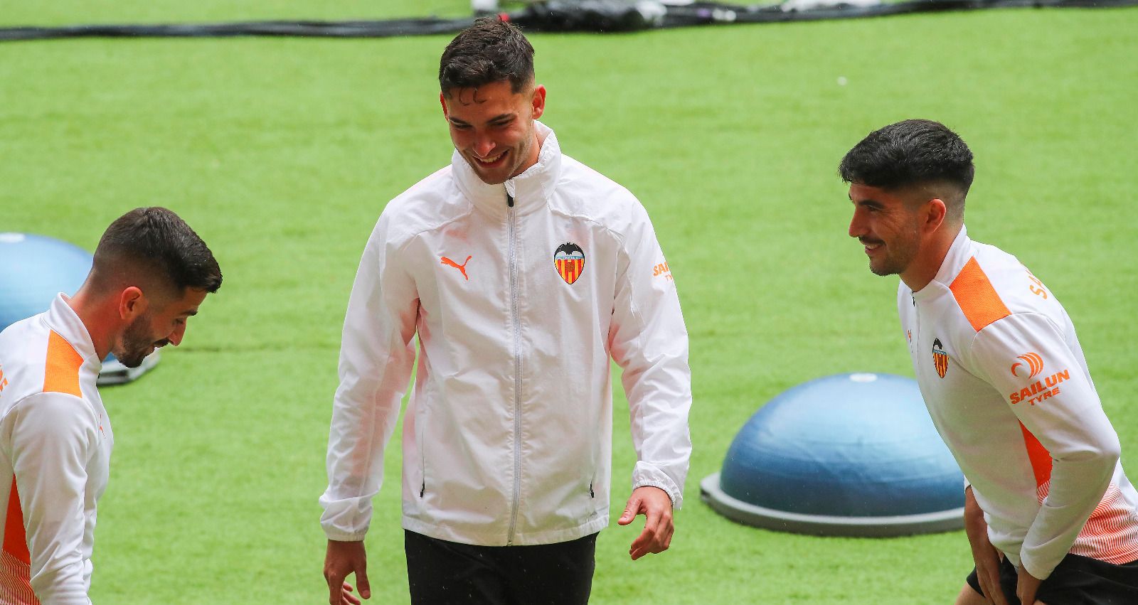 Así ha sido el entrenamiento del Valencia CF en La Cartuja