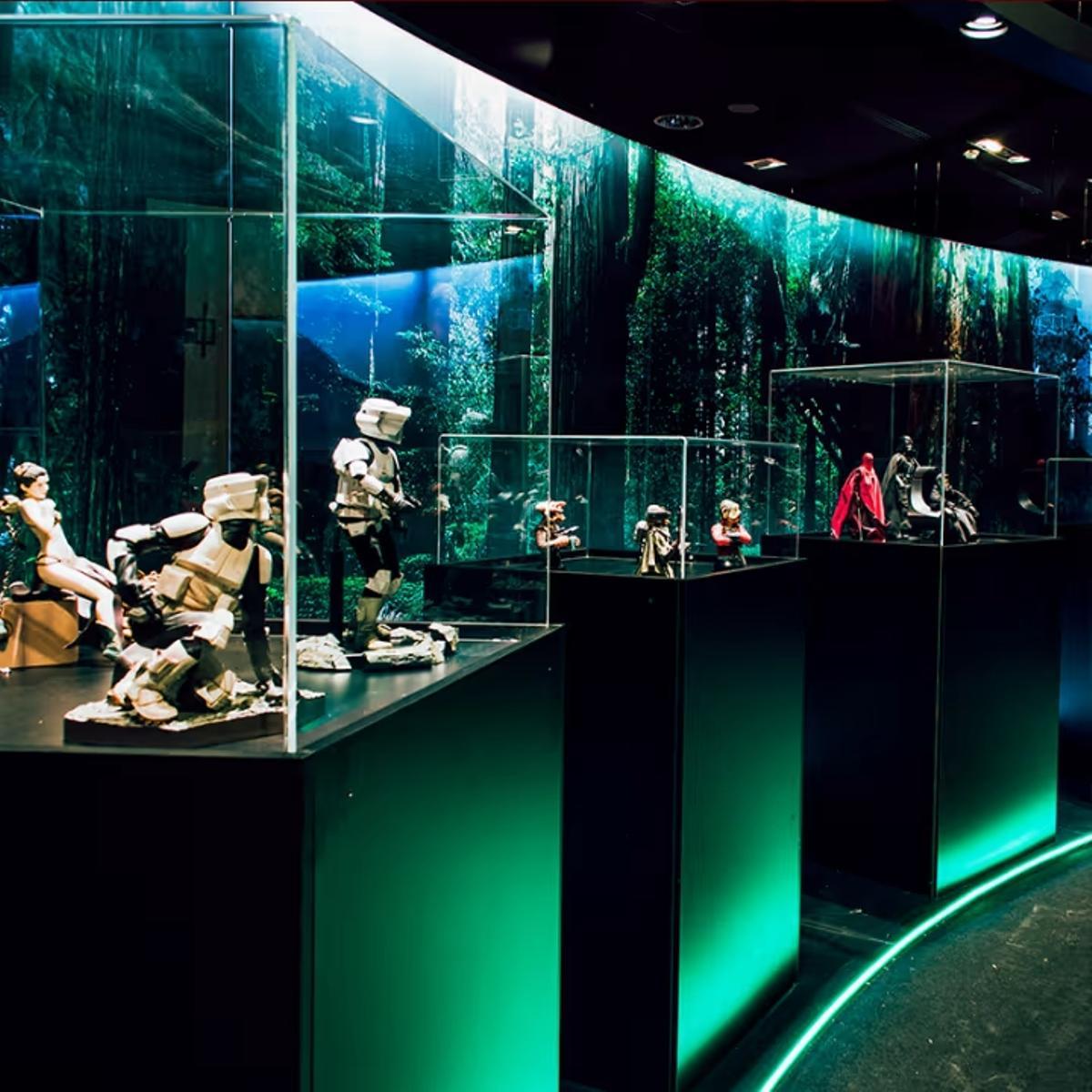 La exposición contiene más de 600 objetos exclusivos de la saga