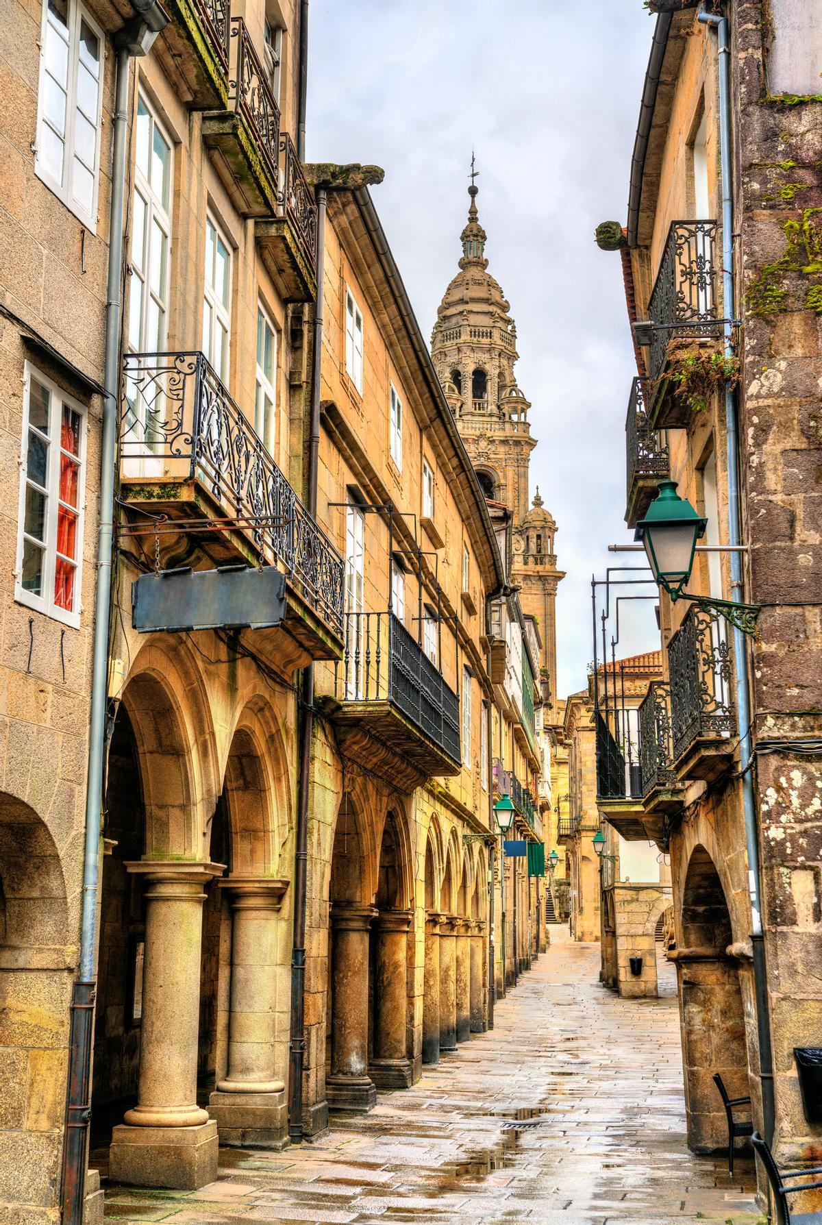 Santiago de Compostela, la ciudad donde vivió Rosalía de Castro