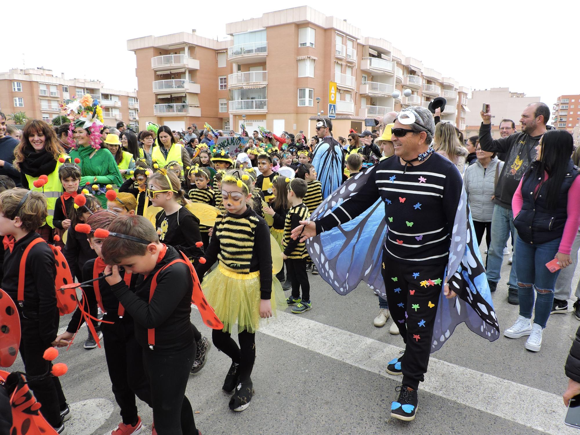 Los  colegios de Águilas celebran el carnaval