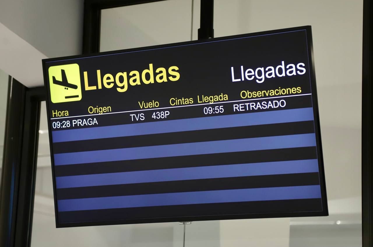 El vuelo a Praga despega del aeropuerto de Córdoba