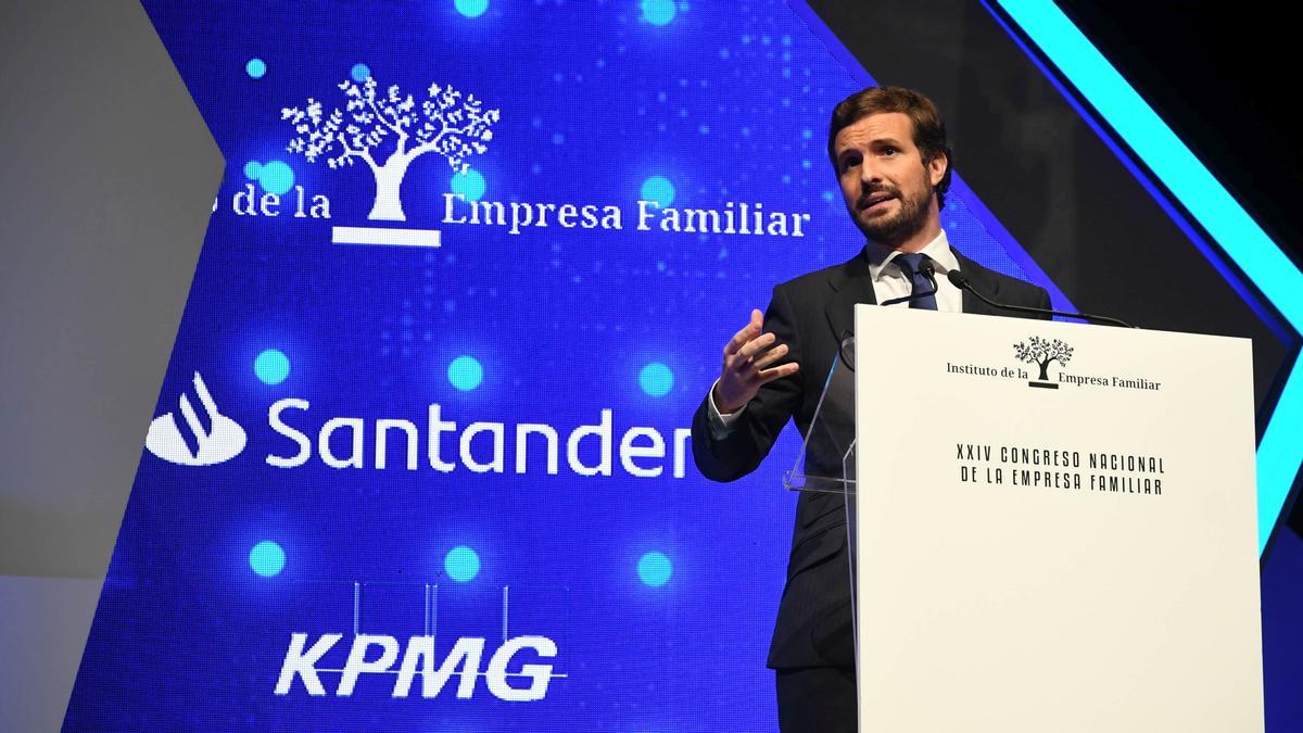 Casado afirma que recorrerà a Brussel·les per mantenir la reforma laboral Casado afirma que recorrerà a Brussel·les per mantenir la reforma laboral