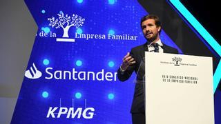 Casado afirma que recurrirá a Bruselas para mantener la reforma laboral