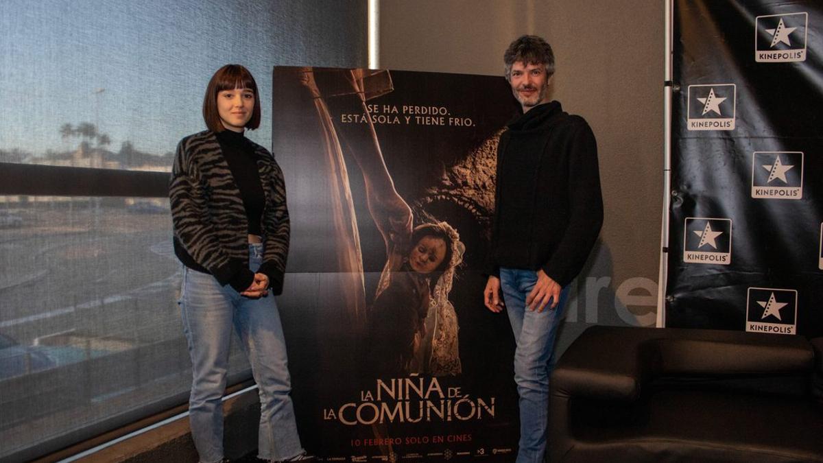 Carla Campra y Víctor García presentan La niña de la comunión