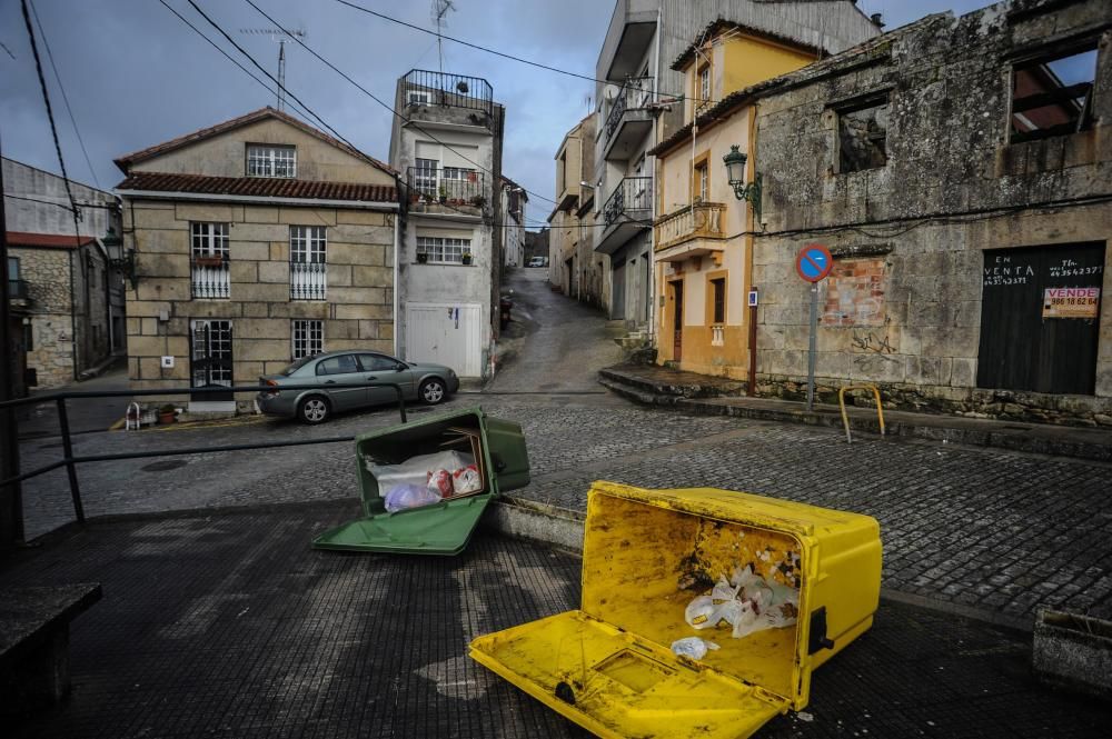 Temporal en Arousa