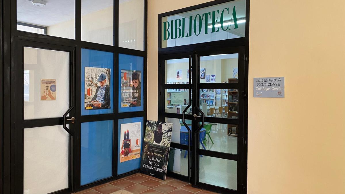 La biblioteca pública municipal Toñi Rojas García, en Monturque.