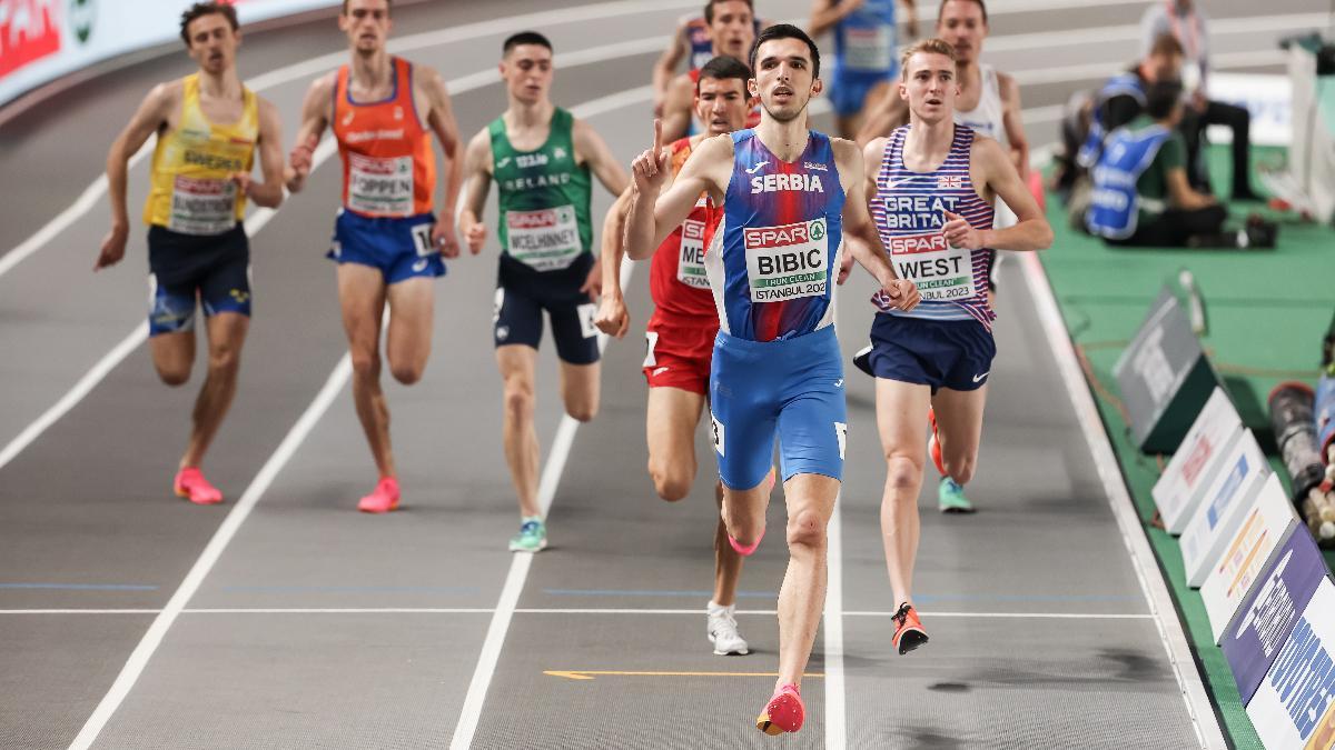 Mechaal fue segundo en su semifinal tras Elzan Bibic