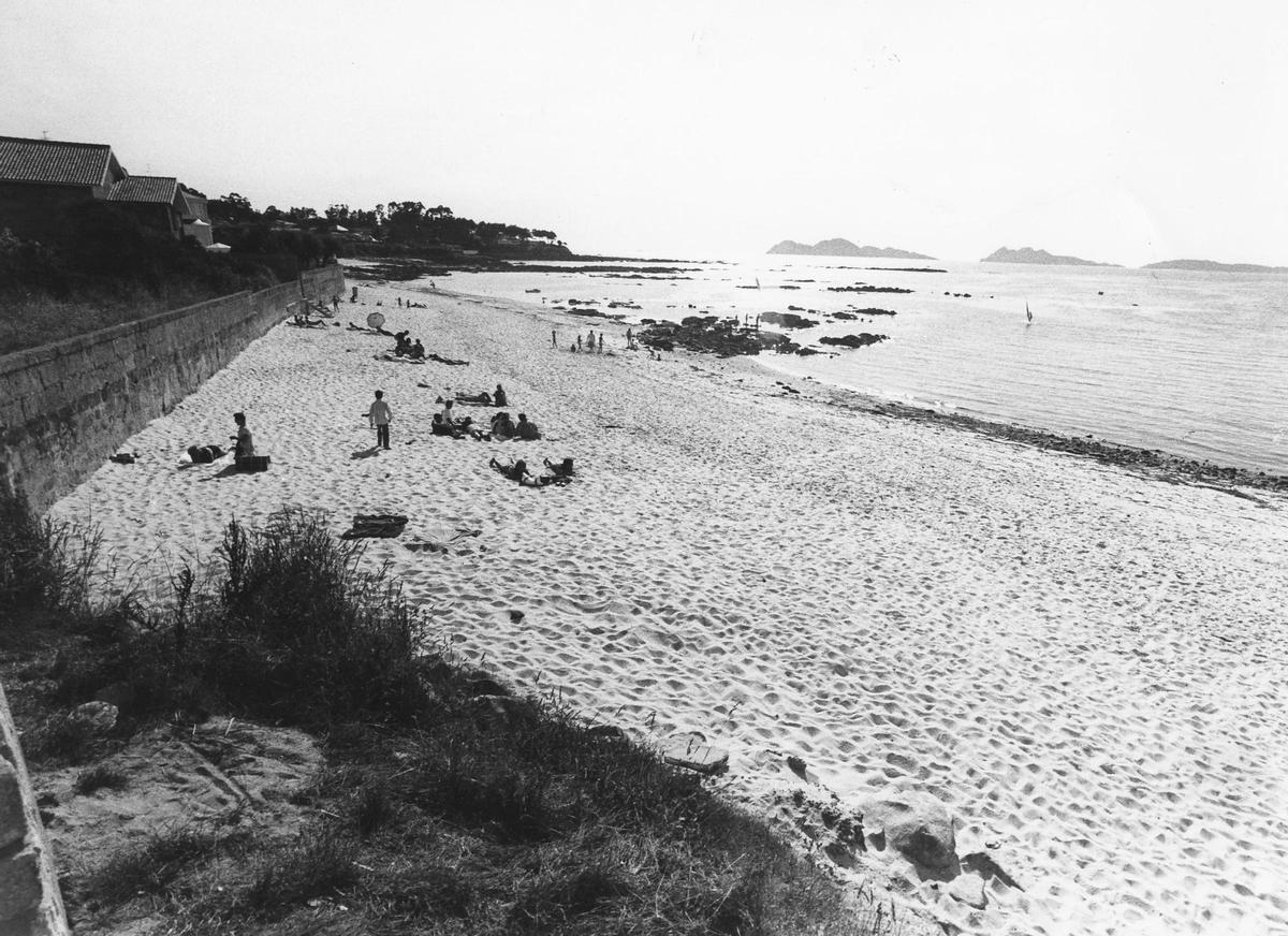 Playa de Canido, en Vigo.
