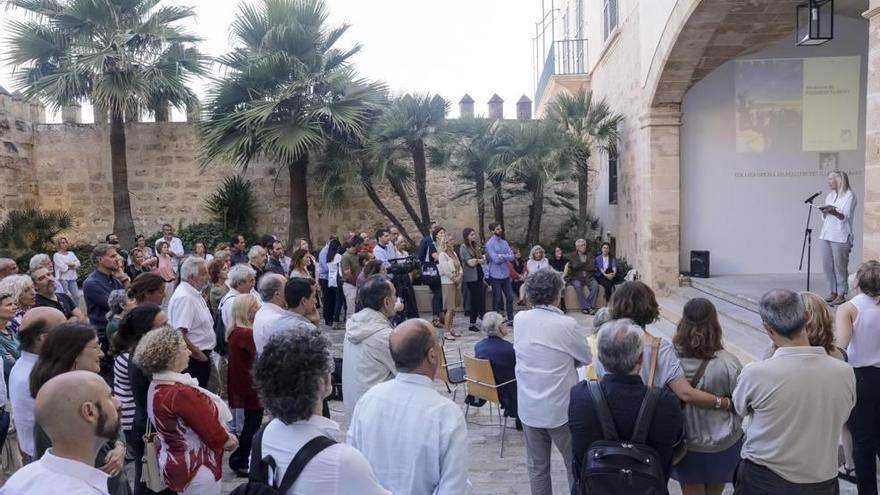 Un momento del acto de homenaje al arquitecto Federico Climent celebrado ayer.