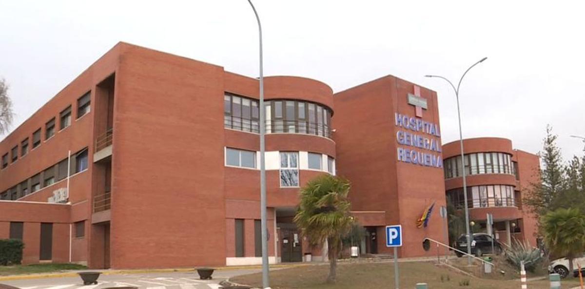 El Hospital General de Requena, en una imagen de archivo.