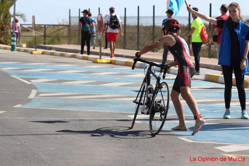 Final de triatlón de Deporte en Edad Escolar