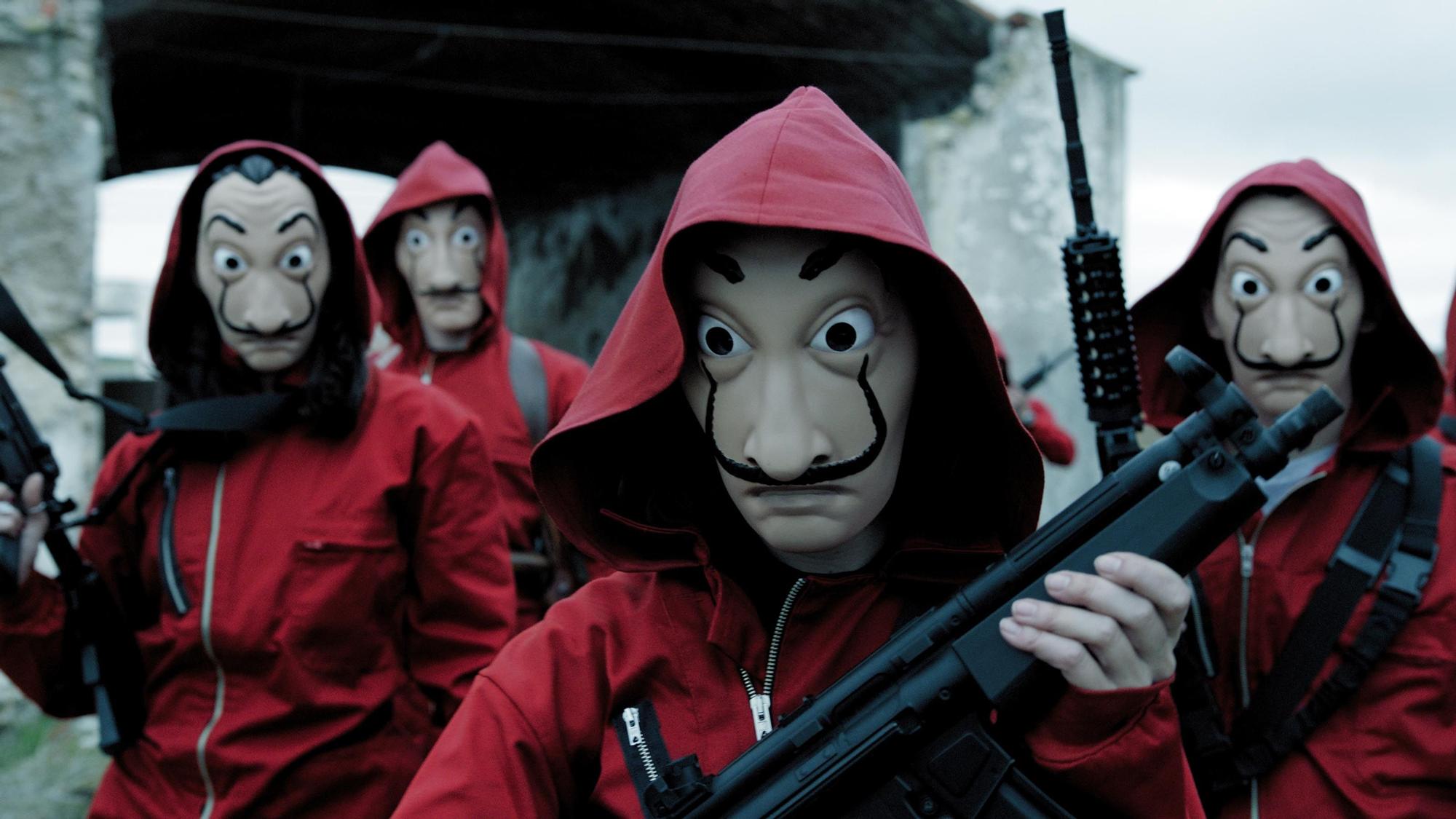 Un fotograma de 'La casa de papel'