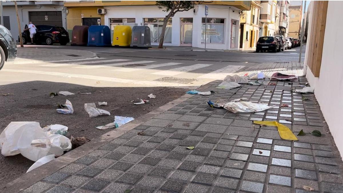 El Ayuntamiento de Nules ha cambiado el sistema de barrido de las calles para evitar que se repitan estas imágenes.