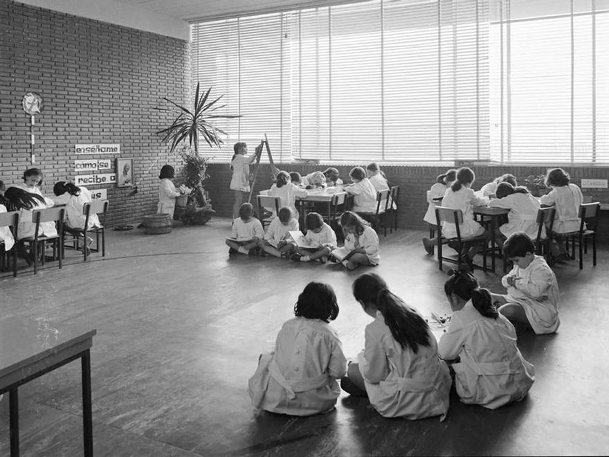 Ayer y hoy en imágenes del colegio de las Teresianas en su cincuentenario