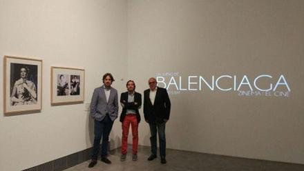 La pasión de Balenciaga por el séptimo arte llega al Museo Pablo Serrano