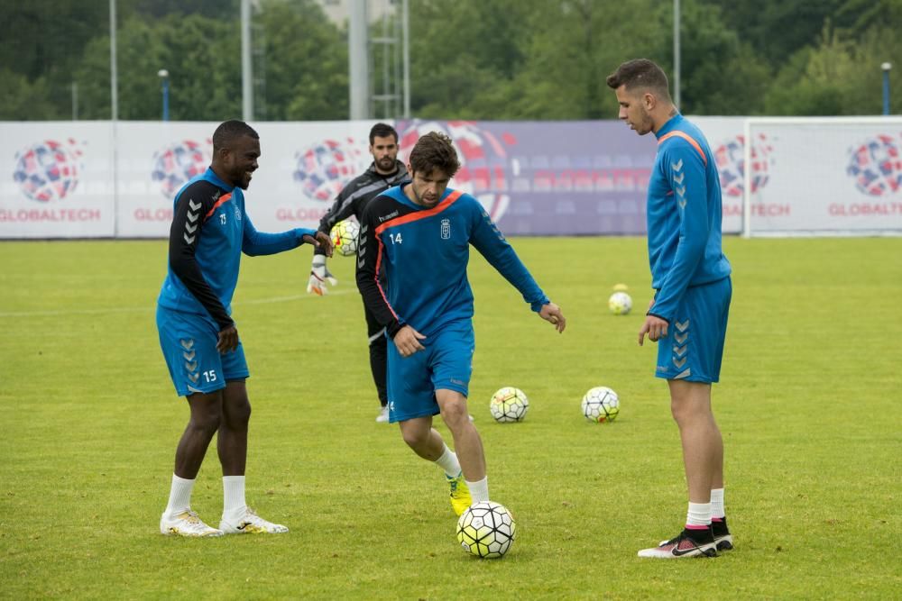 Entrenamiento del Real Oviedo