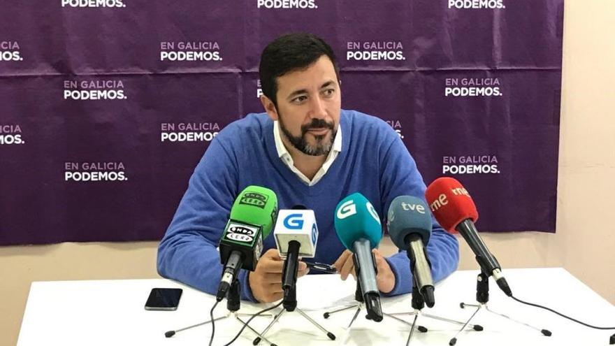 Antón Gómez-Reino, secretario xeral de Podemos Galicia.