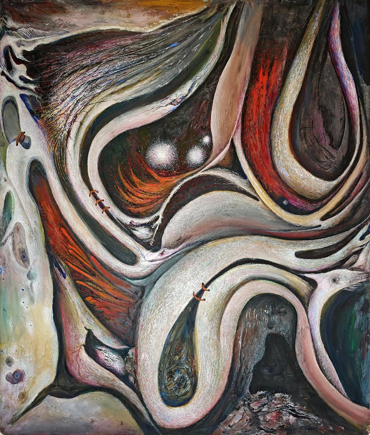 Fanny se movió entre el surrealismo y la abstracción.