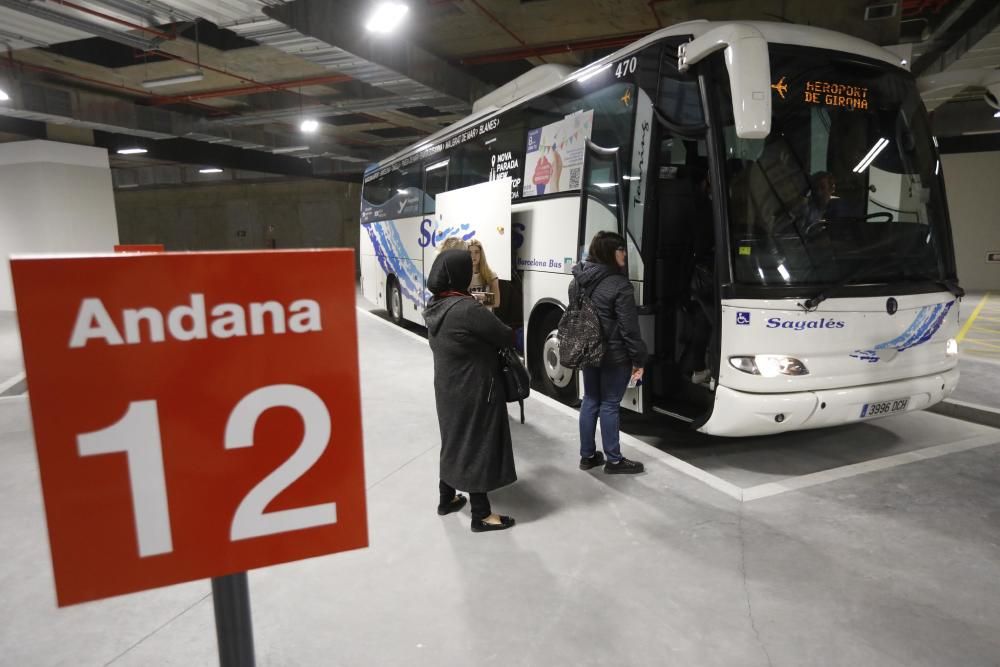 L'estació d'autobusos es posa en marxa