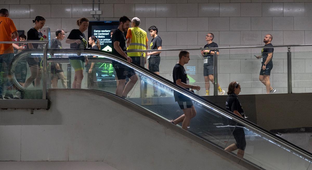 Cursa del centenario del metro de Barcelona