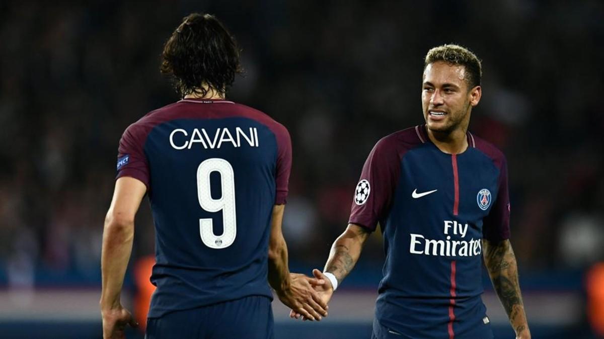 Neymar afirmó que todo está bien con Cavani