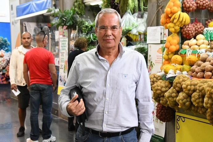 08/03/2019 LAS PALMAS DE GRAN CANARIA.Huelga de consumo en el Mercado municipal de Vegueta.   Fotografa: YAIZA SOCORRO.