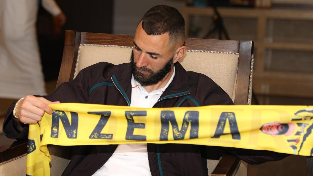 Así fue el desembarco de Benzema en Yeda