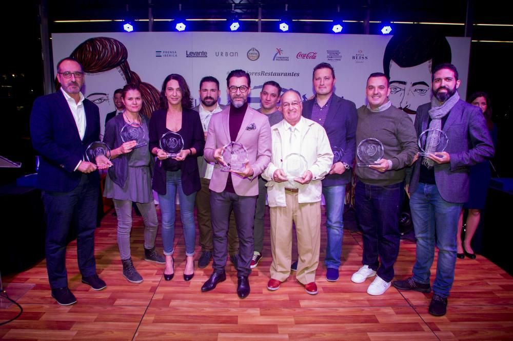 Gala de presentación de la guía de los 55 mejores restaurantes de la C. Valenciana