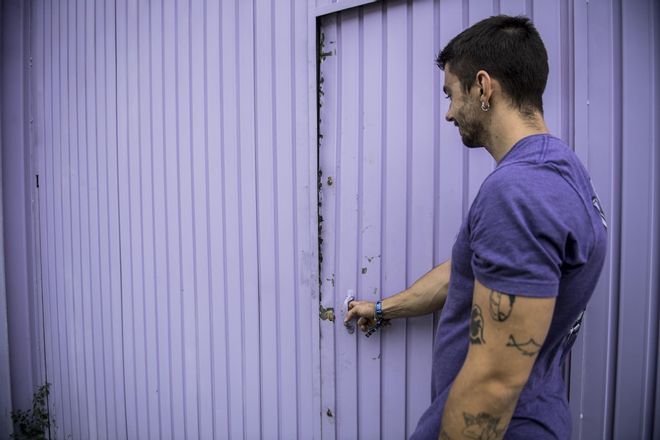 FOTOGALERÍA | Robo en un gimnasio de Las Capellanías